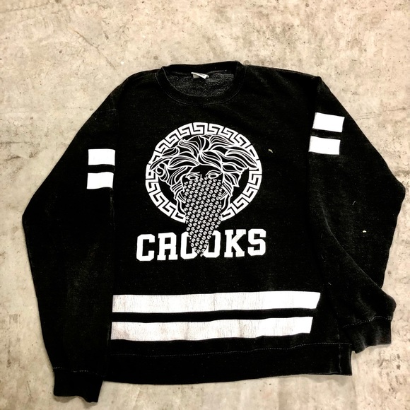 Crooks and castles discontinued crewneck from 2011 - Picture 1 of 2
